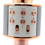 Mikrofon Bluetooth 858 roze - Slika 5
