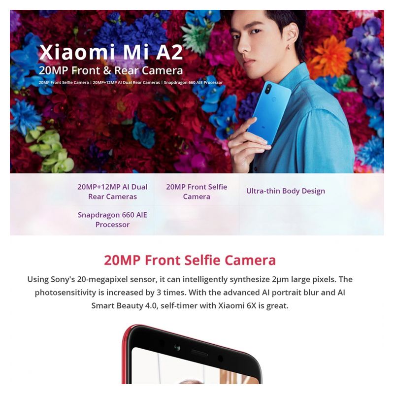 Mobilni telefon Xiaomi Redmi A2 6.52" 2/32 crni