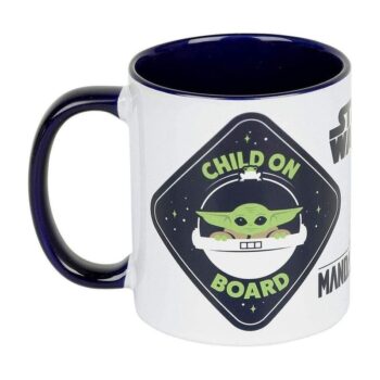 Star Wars: The Mandalorian (Child On Board) Blue Inner C Mug