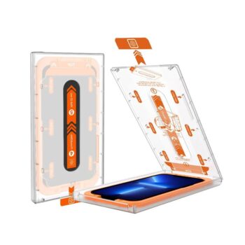 Zaštitno Staklo 2.5D dust free Box za iPhone 13 Mini 5.4 crni