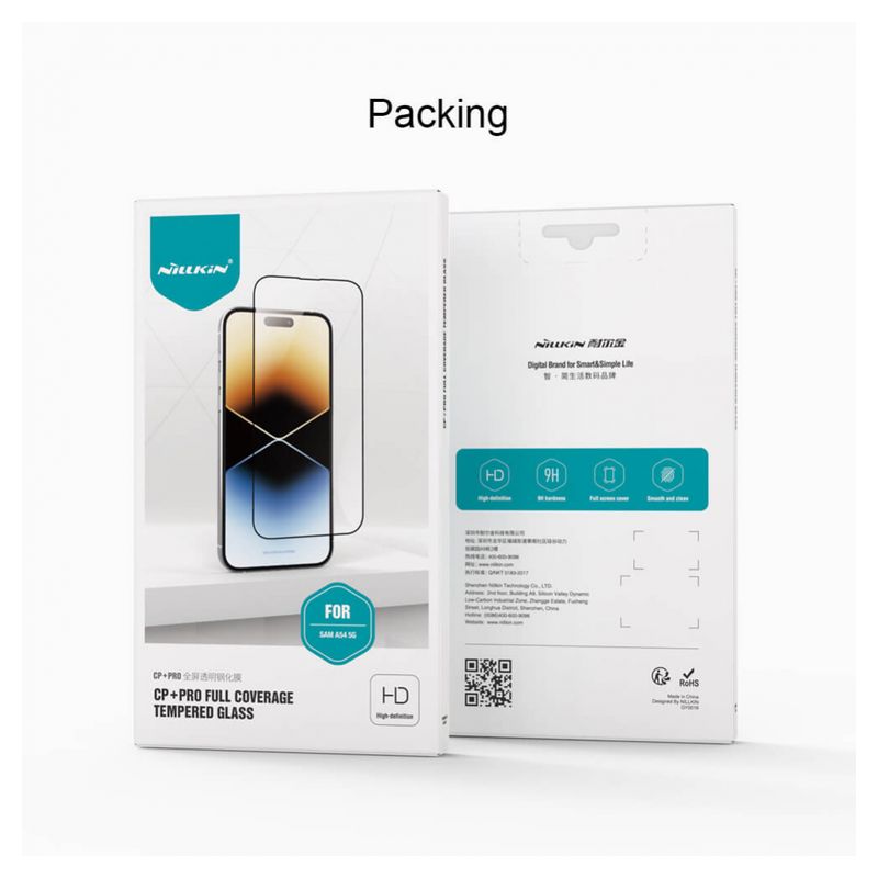 Zaštitno Staklo Nillkin CP+ Pro za Samsung A546B Galaxy A54 5G crni