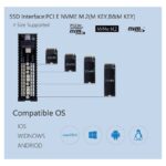 Adapter SSD NVMe na Type C USB 3.1 GEN2 na PCI-E GEN3 x2 - Slika 5