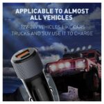 Auto punjac LDNIO C510Q PD/QC3.0 36W sa Type C na Type C kablom - Slika 12
