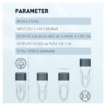 Auto punjac LDNIO C510Q PD/QC3.0 36W sa Type C na Type C kablom - Slika 15