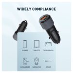Auto punjac LDNIO C510Q PD/QC3.0 36W sa Type C na Type C kablom - Slika 6