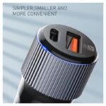 Auto punjac LDNIO C510Q PD/QC3.0 36W sa Type C na Type C kablom - Slika 8