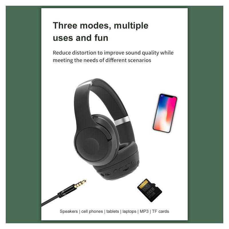 Bluetooth slusalice Sodo SD-1010 bele
