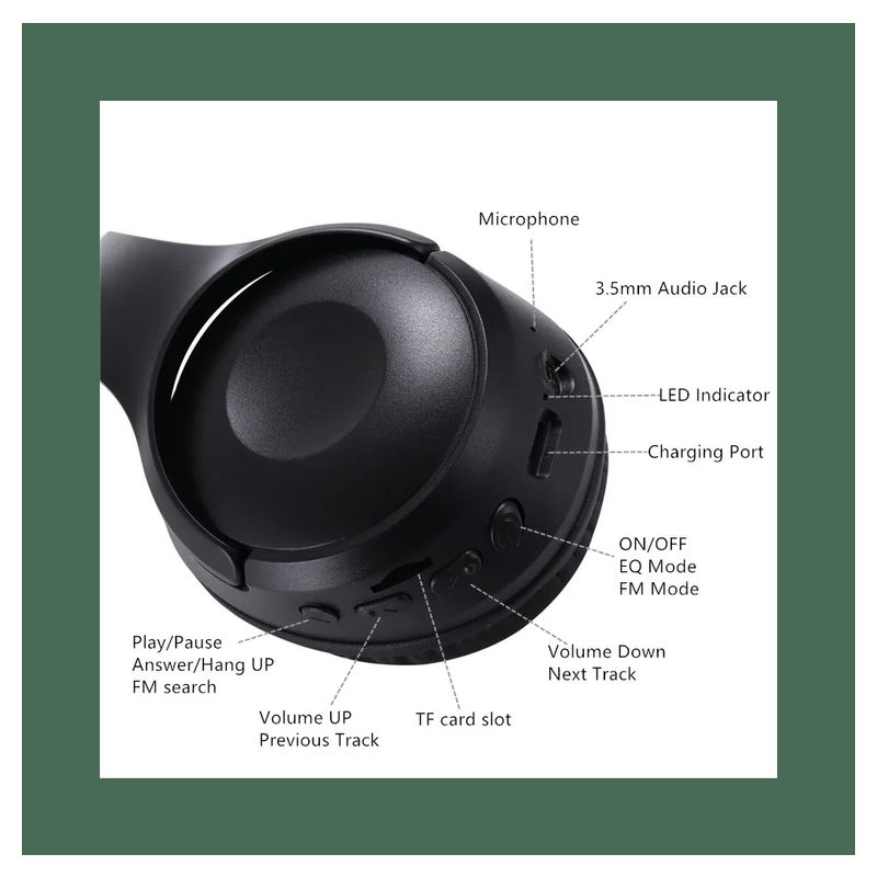 Bluetooth slusalice Sodo SD-1010 bele
