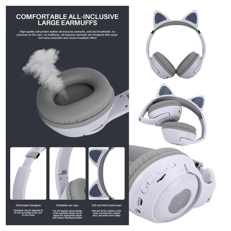 Bluetooth slusalice Sodo SD-1019 bele