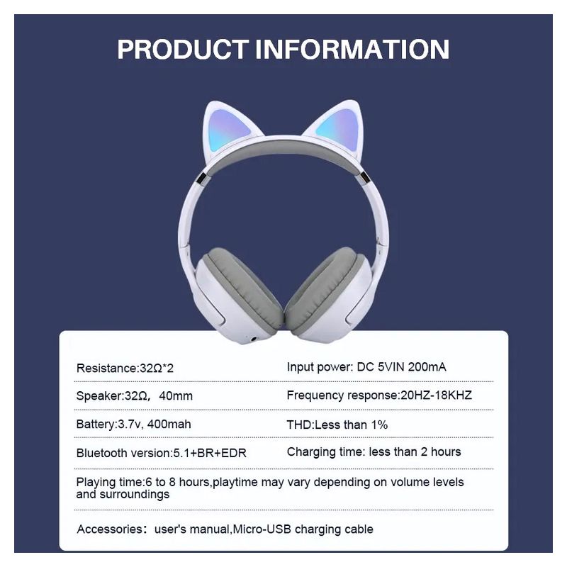 Bluetooth slusalice Sodo SD-1019 plave