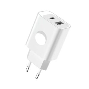 Kucni punjac KONFULON C70Q, Fast Charge, QC3.0 22.5W, PD 20W beli