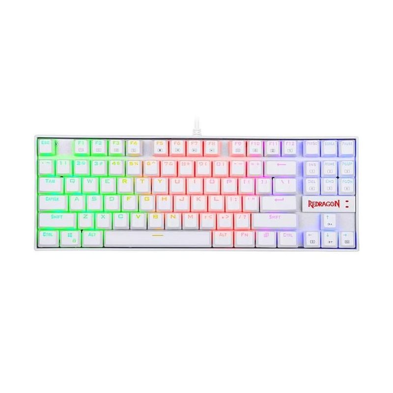 Kumara K552-RGB Mechanical Gaming Keyboard White - Red Switch