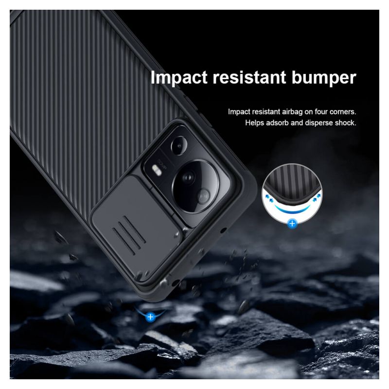 Maskica Nillkin CamShield Pro za Xiaomi 13 Lite plava
