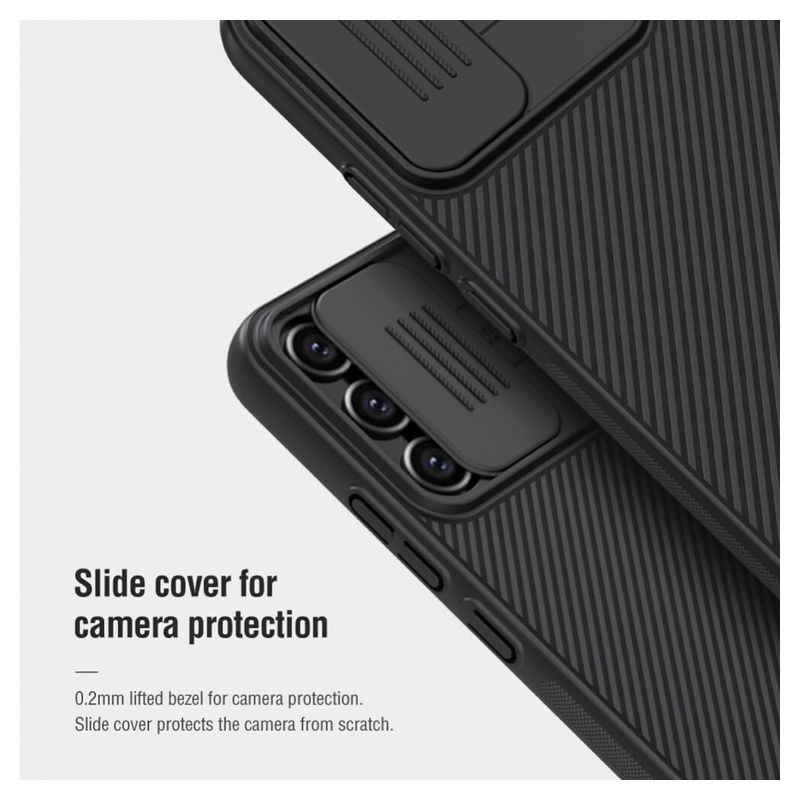 Maskica Nillkin CamShield za Samsung A346B Galaxy A34 5G crna