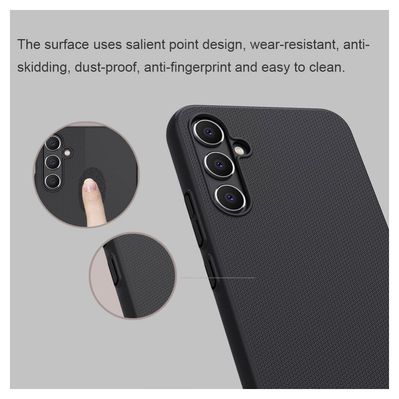 Maskica Nillkin Scrub za Samsung A346B Galaxy A34 5G crna