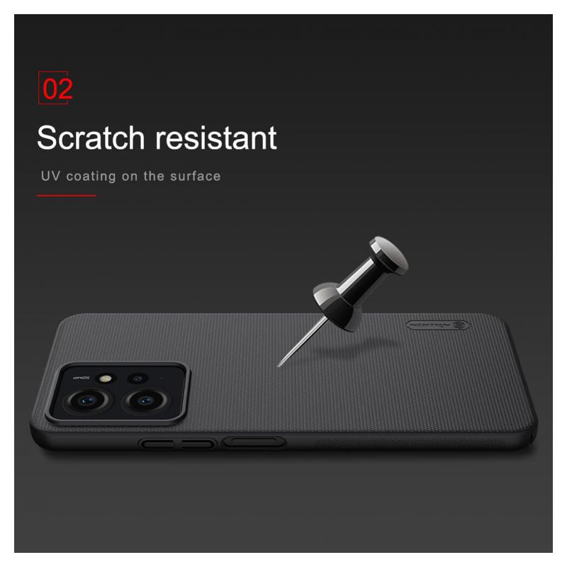Maskica Nillkin Scrub za Xiaomi Redmi Note 12 4G (EU) crna