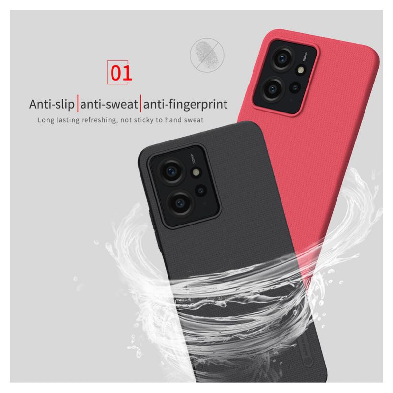 Maskica Nillkin Scrub za Xiaomi Redmi Note 12 4G (EU) crna