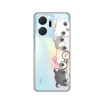 Maskica Silikonska Print Skin za Honor X7a Cats