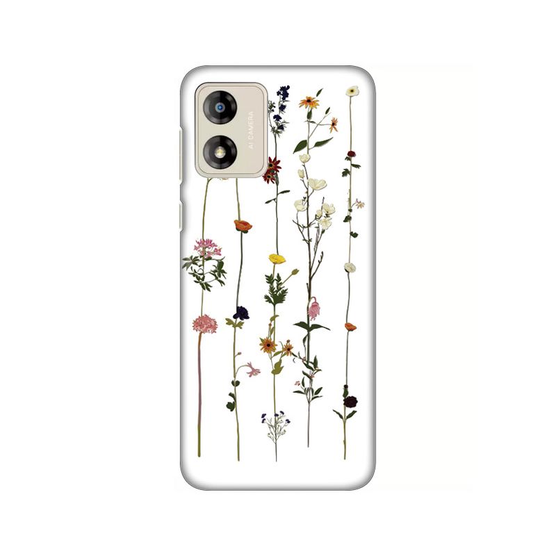 Maskica Silikonska Print Skin za Motorola Moto E13 Flower