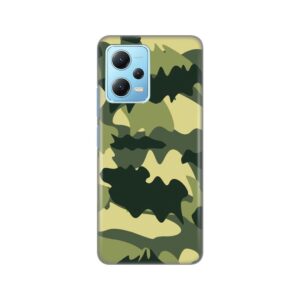 Maskica Silikonska Print Skin za Xiaomi Redmi Note 12 5G (EU) Army