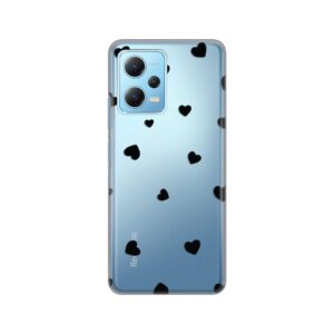 Maskica Silikonska Print Skin za Xiaomi Redmi Note 12 5G (EU) Hearts