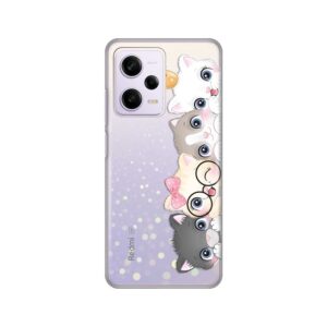 Maskica Silikonska Print Skin za Xiaomi Redmi Note 12 Pro 5G (EU) Cats