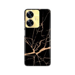 Maskica Silikonska Print za Realme C55 All Black