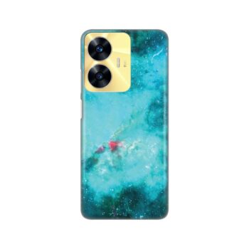Maskica Silikonska Print za Realme C55 Marbel Sky