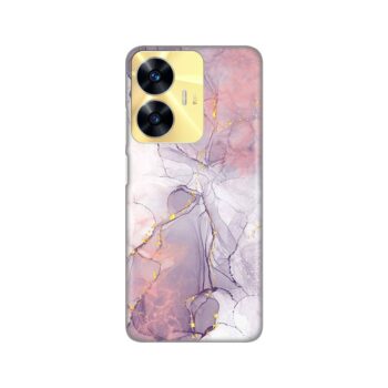 Maskica Silikonska Print za Realme C55 Pink Marble