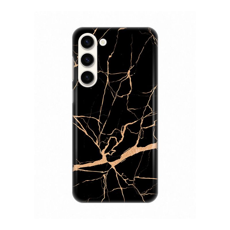Maskica Silikonska Print za Samsung S916B Galaxy S23 Plus All Black