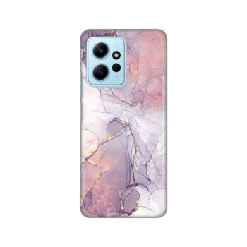 Maskica Silikonska Print za Xiaomi Redmi Note 12 4G (EU) Pink Marble