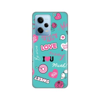 Maskica Silikonska Ultra Thin za Xiaomi Redmi Note 12 Pro 5G (EU) Love