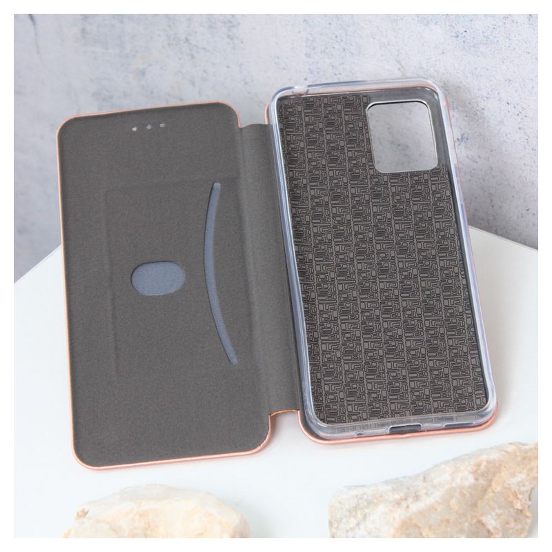 Maskica Teracell Flip Cover za Motorola Moto E13 roze