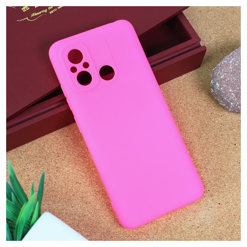 Maskica Teracell Giulietta za Xiaomi Redmi 12C mat pink