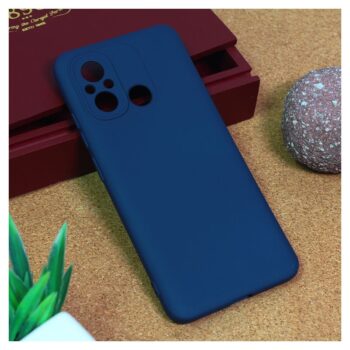 Maskica Teracell Giulietta za Xiaomi Redmi 12C mat tamno plava