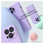 Maskica Teracell Soft Velvet za Realme C55 ljubicasta - Slika 4