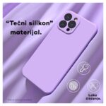 Maskica Teracell Soft Velvet za Realme C55 ljubicasta - Slika 5