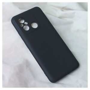 Maskica Teracell Soft Velvet za Xiaomi Redmi 12C crna