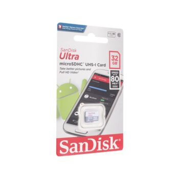 Mem. Kartica SanDisk SDHC 32GB Micro 80MB/s Ultra Android Class 10 UHS-I