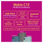 Mobilni telefon Nokia C12 6.3" 2GB/64GB plavi - Slika 4