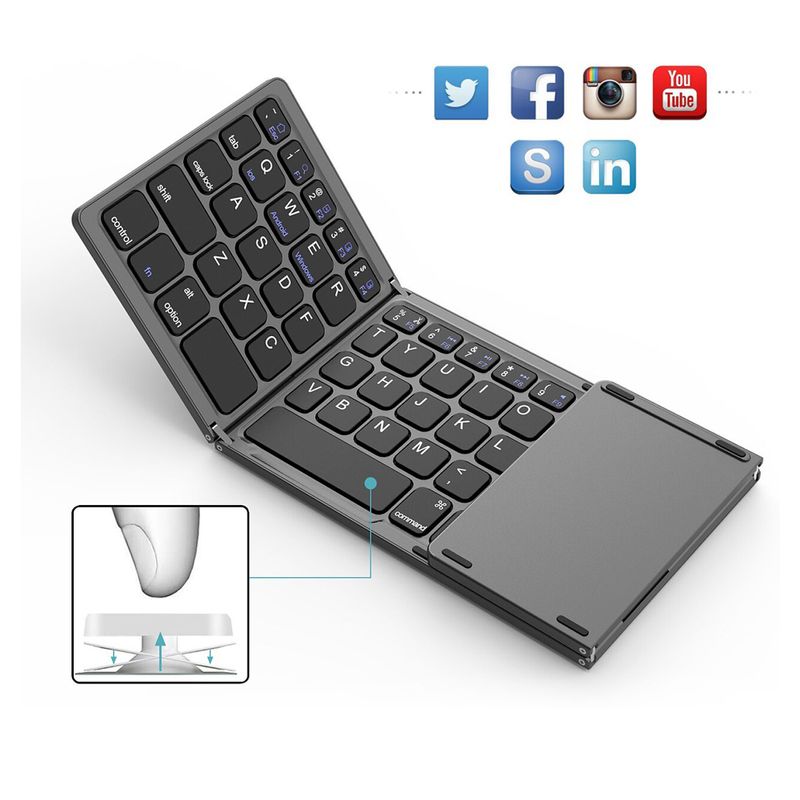 Tastatura Wireless sa touchpadom rasklopiva