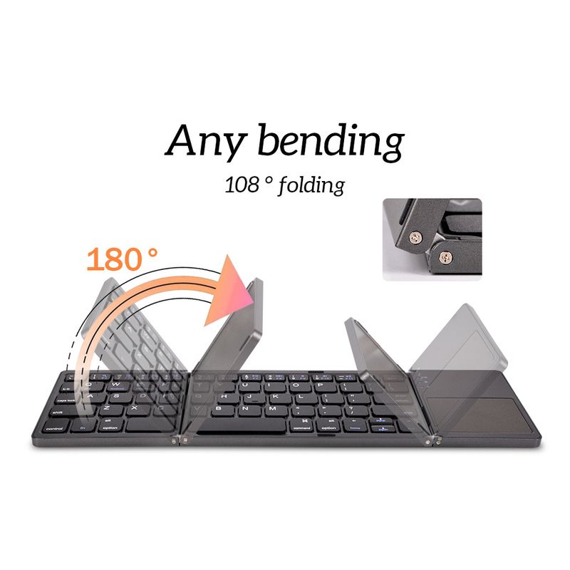 Tastatura Wireless sa touchpadom rasklopiva