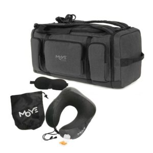 Trailblazer Multi-Backpack Grey O5 + Neck Pillow Grey