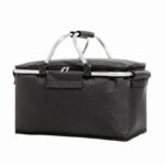 Rashladna torba Cool Bag sa 2 rucke CRNA - Slika 3