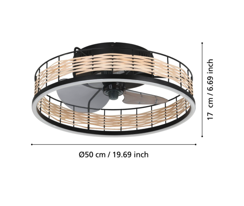 EGLO PLAFONSKI VENTILATOR 35148 FRANA4