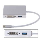 Adapter Type C na VGA, DVI, HDMI i USB 4u1 - Slika 3