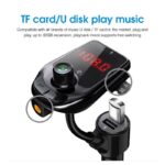 FM transmiter HST706 USB TF Bluetooth 5.0 12-24V handsfree crni - Slika 3