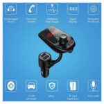 FM transmiter HST706 USB TF Bluetooth 5.0 12-24V handsfree crni - Slika 4