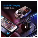 FM transmiter HST706 USB TF Bluetooth 5.0 12-24V handsfree crni - Slika 5