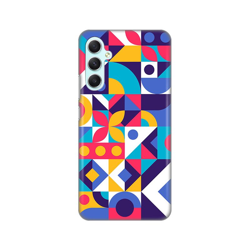 Maskica Silikonska Print Skin za Samsung A346B Galaxy A34 5G Colorful Mosaic